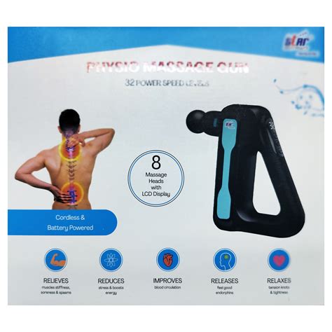 Buy Star Physio Massage Gun, 1 Count | 19 Minutes Delivery | Apollo ...