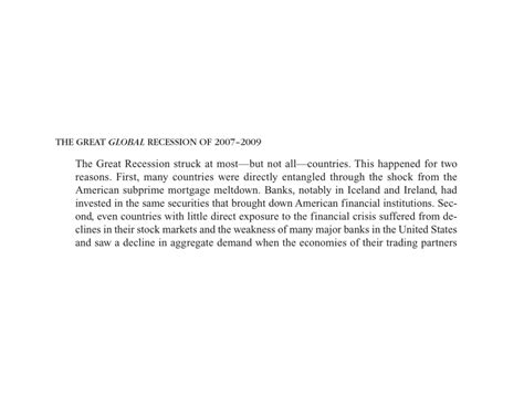 THE Great Global Recession OF 2007-2009 - MACRO ECONOMICS - Studocu