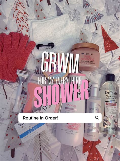 Image result for Shower Routine Collection