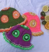 Image result for Bunny Crochet Bucket Hat