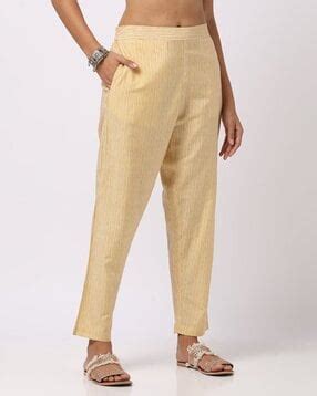 Buy Off White Pants for Women by Svrnaa Online | Ajio.com