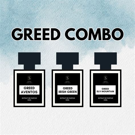 Greed Combo - Pack of 3 x 30ml – Siya Perfumes