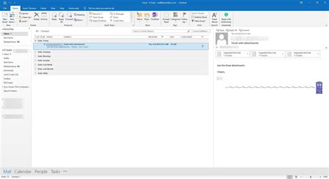Image result for Save Multiple Attachments Outlook