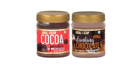 Drinking Chocolate Cocoa Powder X mocha - pack of 2 – Jindal Cocoa