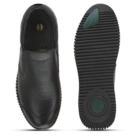 Buy Healers Casual Non Lacing Shoes For Men (Black) DTL-81 By Liberty