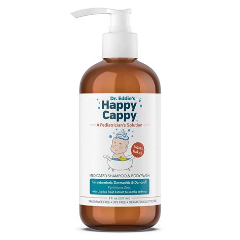 Happy Cappy Shampoo Bundle for Cradle Cap, Dandruff, Seborrheic Dermatitis, Eczema Prone Skin ...