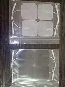 Adhesive Electrodes for TENS MS and IFT Machines (10 set or 40 pc pad ...