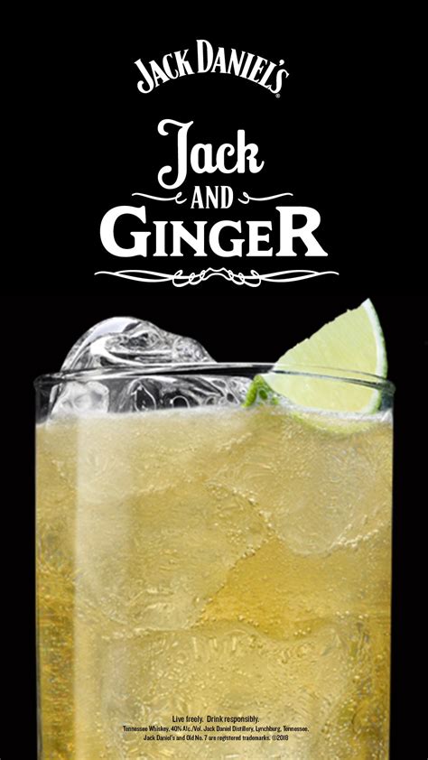 Jack & Ginger | Recipe | Drinks alcohol recipes, Cocktail recipes ...