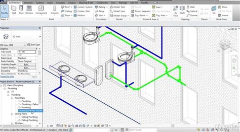 Revit Piping Tutorial 的图像结果