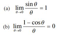 இரண்டு சிறப்பான முக்கோணவியல் எல்லைகள் (Two special Trigonometrical ...
