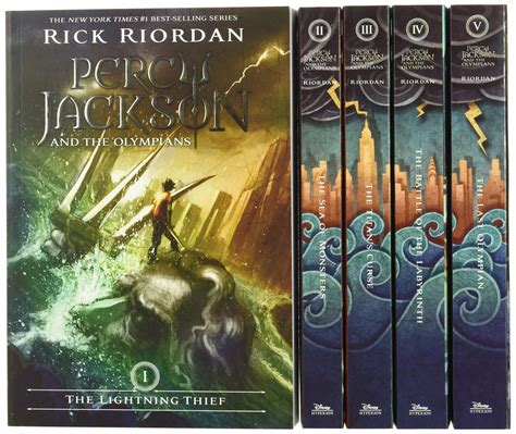 Percy Jackson and the Olympians 5 Book Paperback Boxed Set Just $21.00 ...