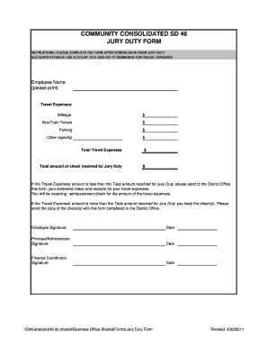 Fillable Online ww2 d46 Jury Duty Form - ww2 d46 Fax Email Print ...