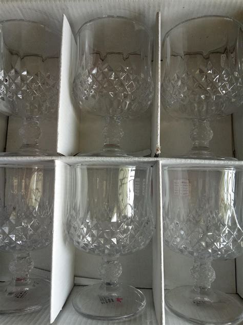 Buy Anshika Traders Glass Wine Glass - 12 Pieces, White Clear Online at ...