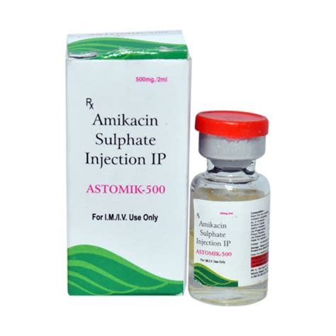 ASTOMIK-500 Injections Astam Healthcare Pvt. Ltd.
