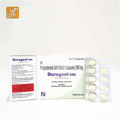 Durogest-200 Softgel Capsules Daksh Pharmaceuticals Pvt. Ltd.