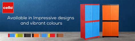 Cello Novelty Big Plastic Cabinet with Dustproof Doors| 3 Year Warranty ...