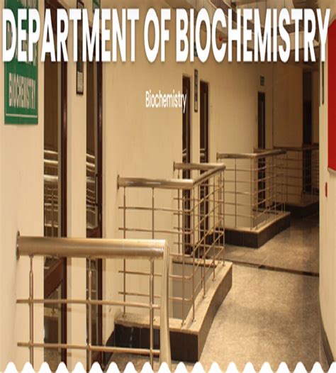 Department of Biochemistry | GIMS