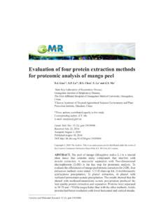Image result for Protein Extraction Methods