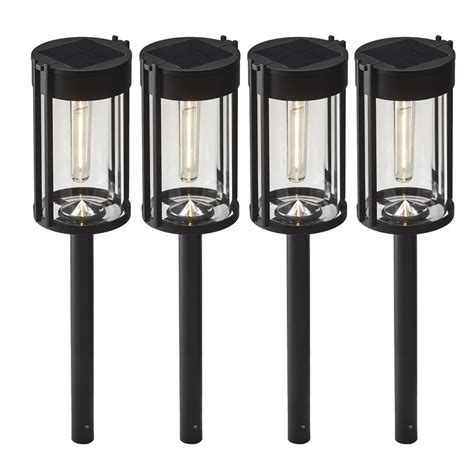 GTX Solar LED Pathway Lights, 4 Pack - Walmart.com