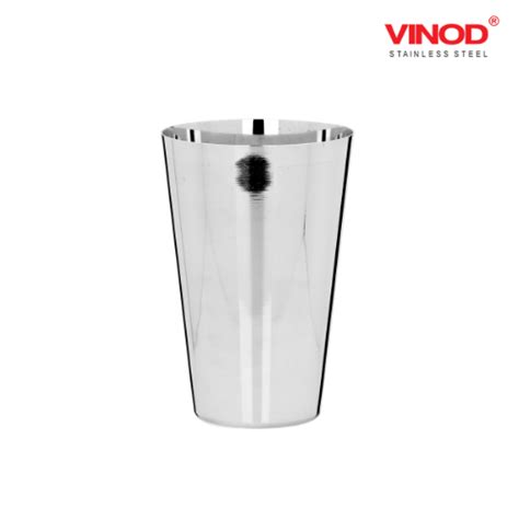 Vinod Stainless Steel Mango Glass – Six Glasses in one Box (300 ml)