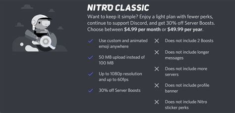 Discord Nitro vs. Discord Nitro Classic: Understanding the Differences
