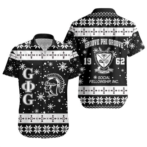 Groove Phi Groove Short Sleeve Shirt Christmas Greek Life