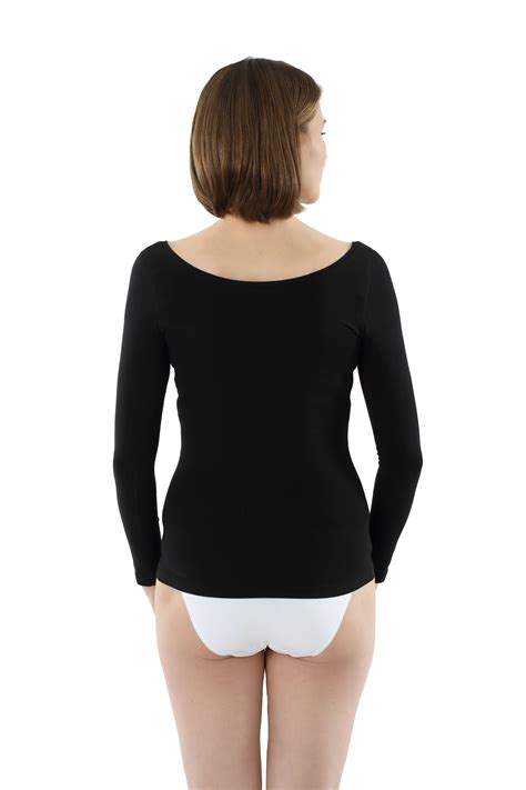 Sleeves Long Black Undershirt at Lara Caley blog