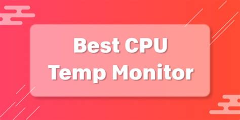 CPU Temp Monitor Software 的图像结果