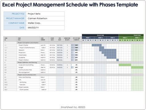 Meeting Planner Excel