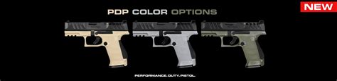 PDP COLOR OPTIONS | Carl Walther Sport Weapons