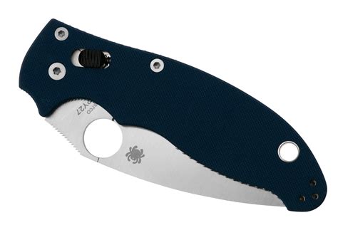 Spyderco Manix 2 CPM SPY27 C101GPCBL2 Cobalt Blue G10 pocket knife ...
