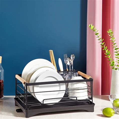 Buy IFOYO Dish Drying Rack, Stainless Steel Dish Rack and Drainboard ...