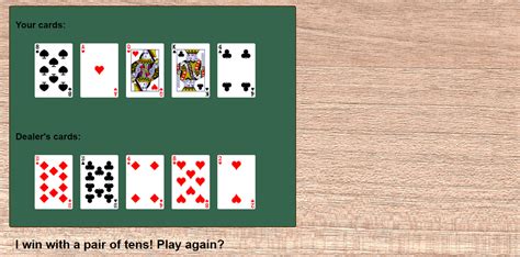 Image result for JavaScript Poker