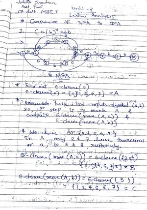 Compiler Practical - Practical- AIM: Implementation of Finite Automata ...