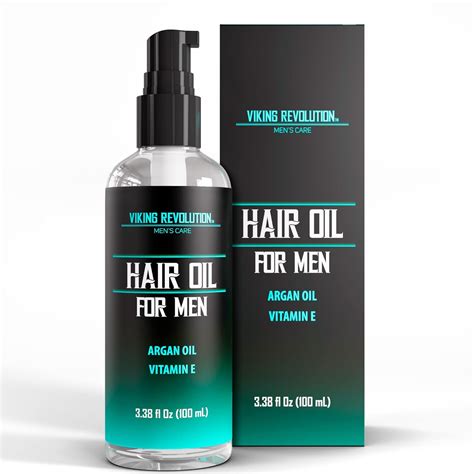 Amazon.com: Viking Revolution Hydrating Hair Oil for Men - Mens Hair ...