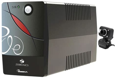 ZEBRONICS Zeb-U725 600VA UPS for Desktop/PC/Computers, Black ...