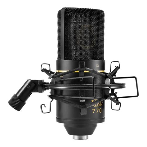 MXL Mics MXL-770 XLR Microphone (Unidirectional, Black) : Amazon.in ...
