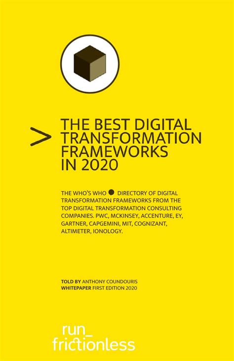 The best digital transformation frameworks in 2020: Digital ...