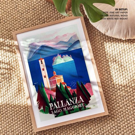 Buy Pallanza Travel Poster Art & Prints Online India at Best Price ...