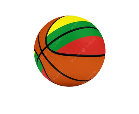 Lithuanian Basketball Team Sport Three Dimensional Shape Contrasts ...