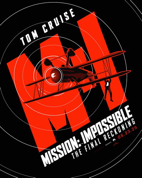 Tom Cruise MISSION: IMPOSSIBLE 8 Posters Art | Poster By Rico Jr