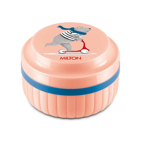 Buy MILTON Bestie Tiffin Big Plastic Insulated tiffin box with Steel ...