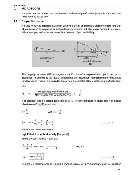 Image result for Ray Optics and Optical Instruments Class 12