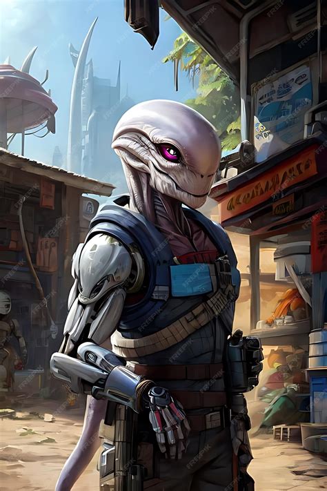 Alien Cyborg Ai Art 的图像结果