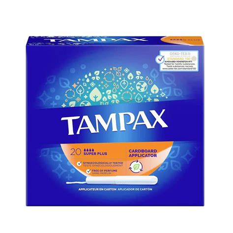 Buy Tampax Cardboard Super Plus Tampons, 20 Ct Online in Pakistan | My ...