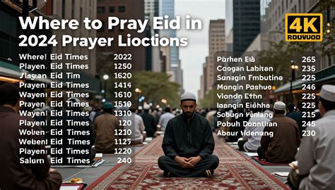 Where to Pray Eid in NYC: 2024 Prayer Times and Locations