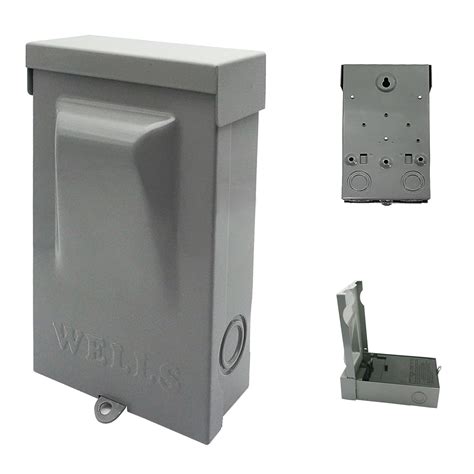 Wells AC Disconnect Box 30AMP 120240VAC Fuse India | Ubuy