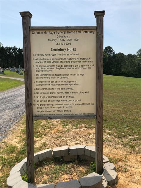 Cullman Heritage Funeral Home Cemetery in Cullman, Alabama - Find a ...