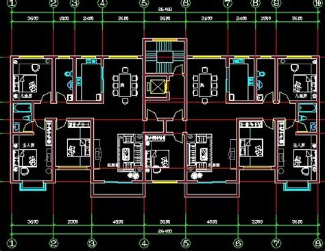 200套经典住宅建筑户型平面图 -CAD之家