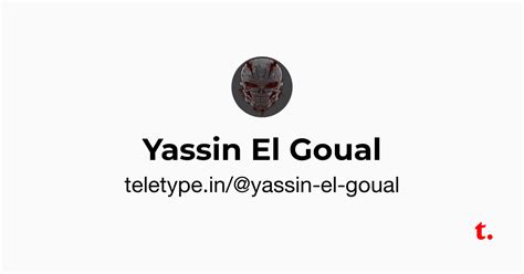 Yassin El Goual — Teletype